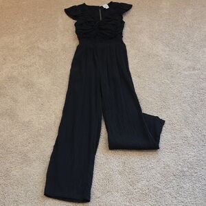 LOFT Elegant Black Jumpsuit NWOT